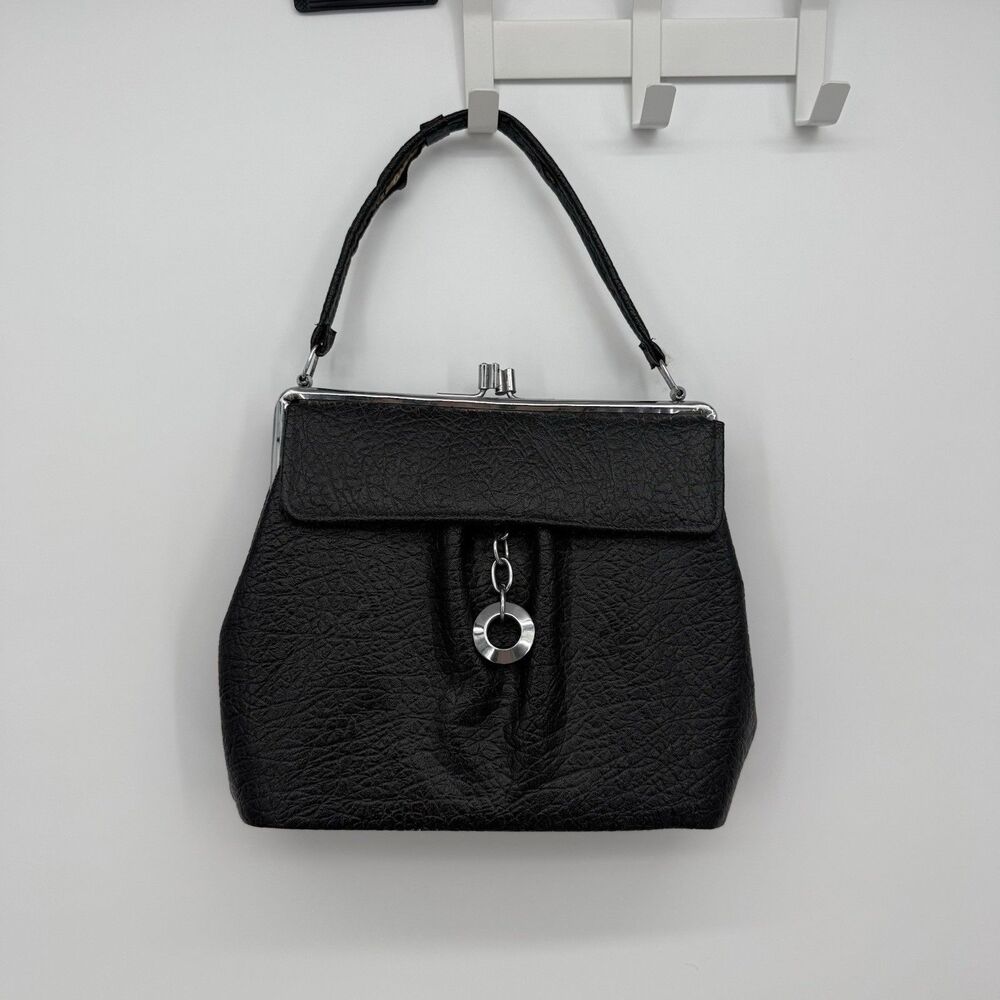Vintage Unbranded Structured Purse Bag Evening Formal - Picture 2 of 11